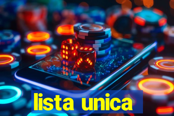 lista unica